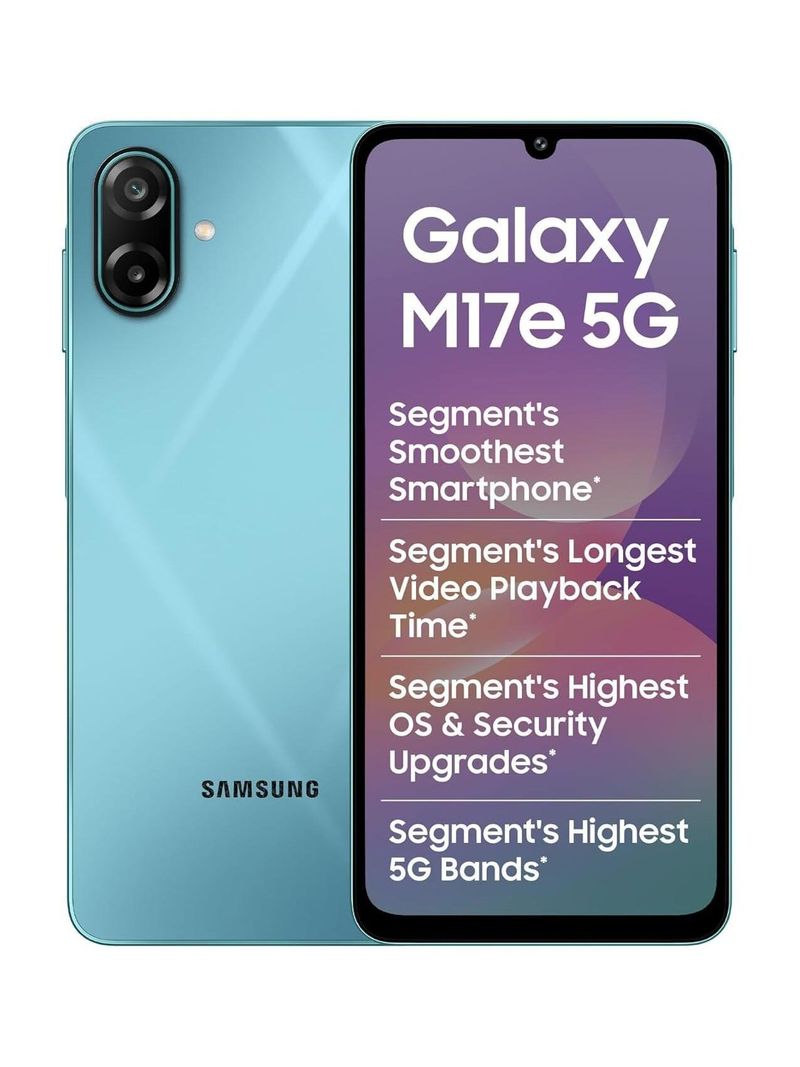 Samsung Galaxy M17e 5G 128GB 6GB RAM (Blitz Blue) - Image 2