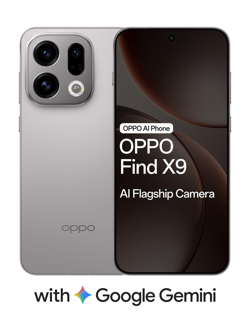 OPPO Find X9 (Titanium Grey, 512 GB) (16 GB RAM)