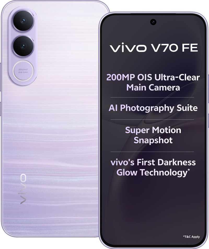 vivo V70 FE 256GB 12GB RAM Purple - Image 2