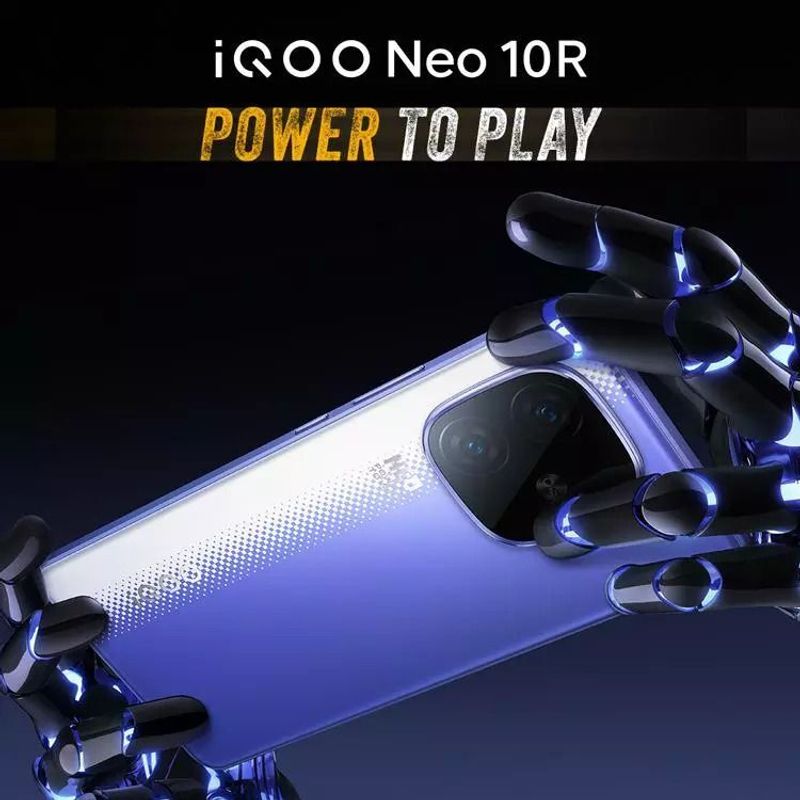 IQOO Neo 10R 5G 128GB 8GB RAM Blue - Image 3