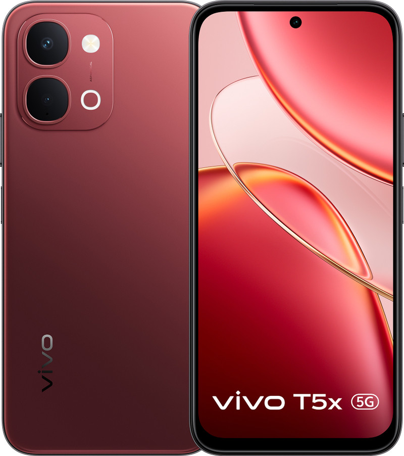 vivo T5x 5G (Fusion Red, 128 GB) 6 GB RAM