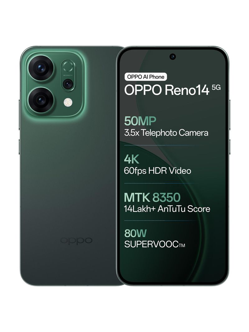 OPPO Reno14 5G 256GB Forest Green - Image 2