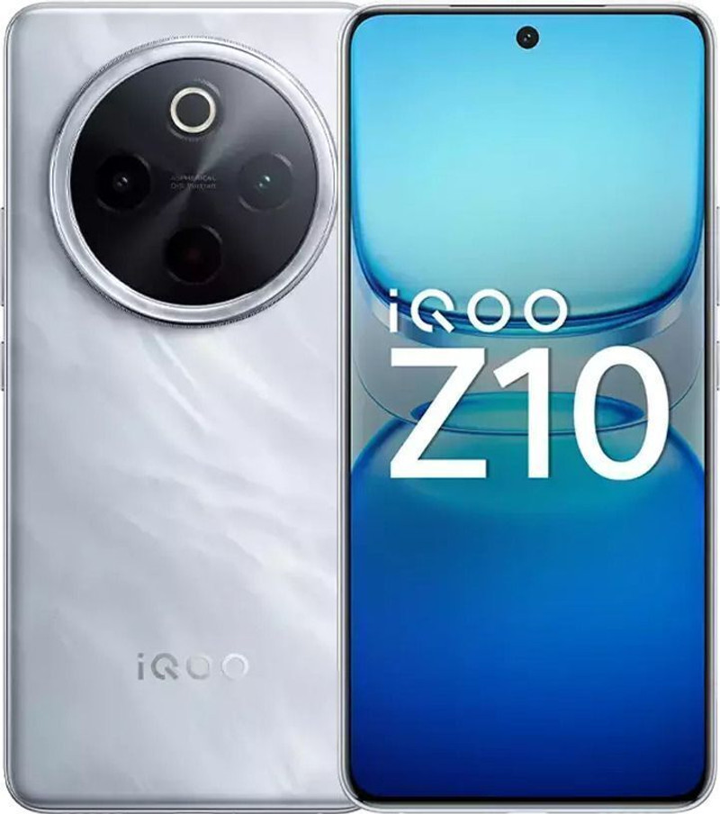 IQOO Z10 5G (Glacier Silver / Silver, 256 GB) 8 GB RAM