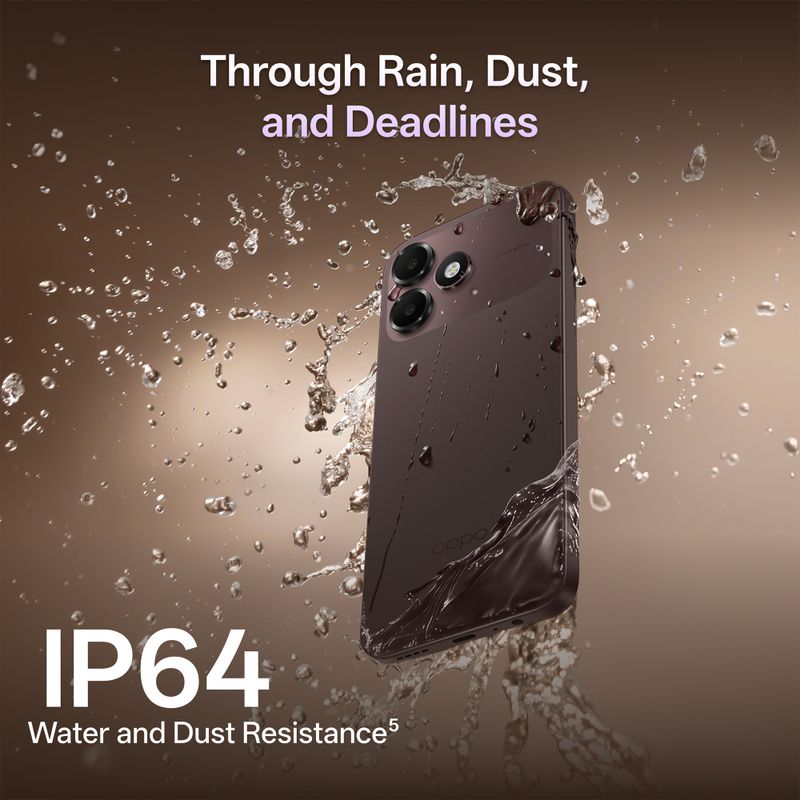 OPPO K14 Lite 64GB 4GB RAM Stone Brown - Image 6