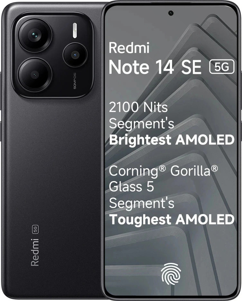 redmi note 14 se 5g titan black 128 gb
