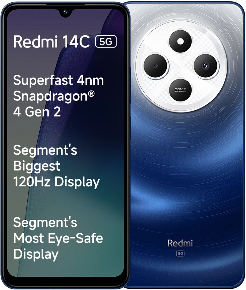 redmi 14c 5g starlight blue 128 gb