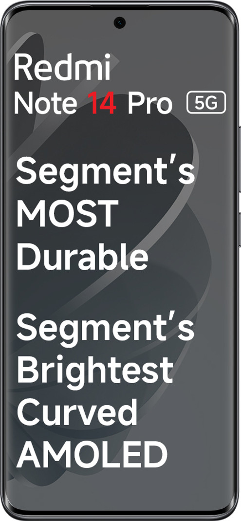 REDMI Note-14 Pro 5G (Titan Black, 256 GB) 8 GB RAM