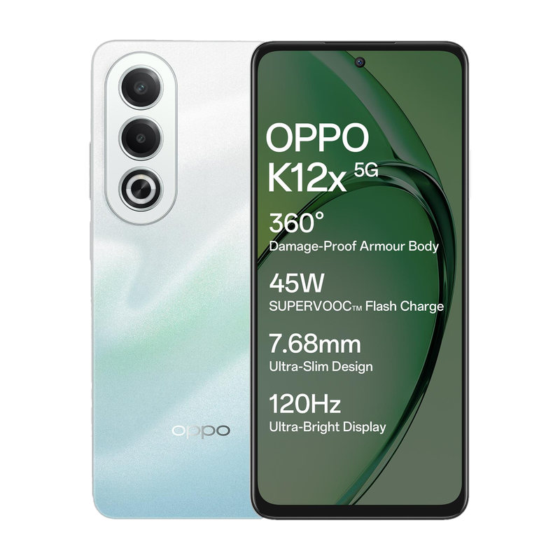 OPPO K12x 5G 256GB 8GB RAM Blue - Image 1