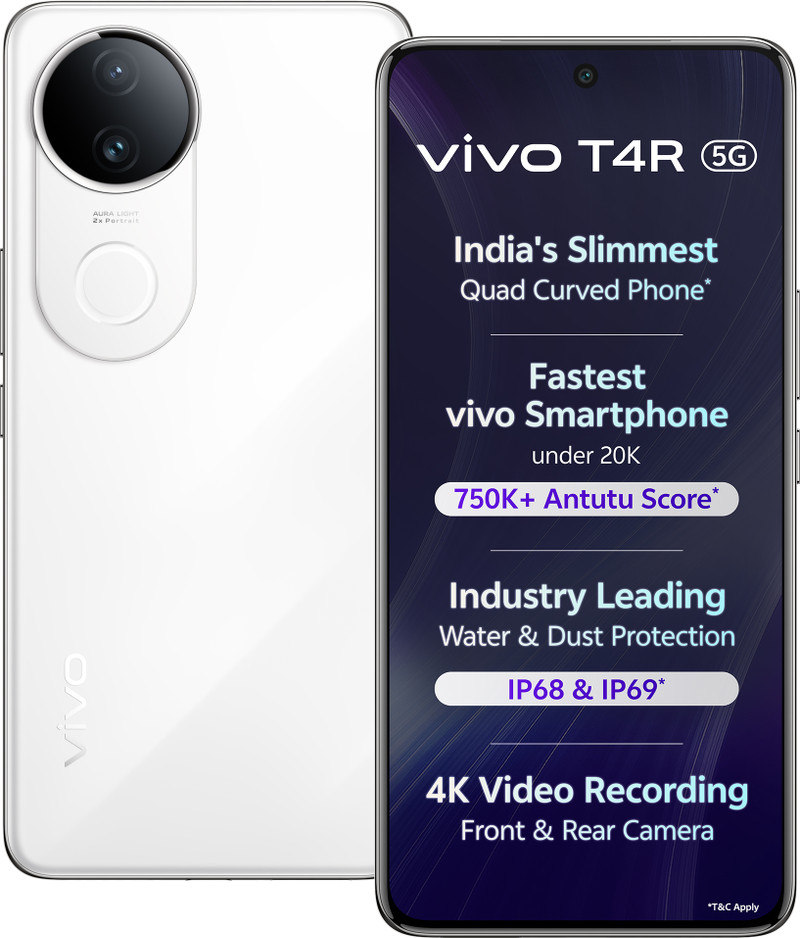 vivo t4r 5g arctic white 256 gb