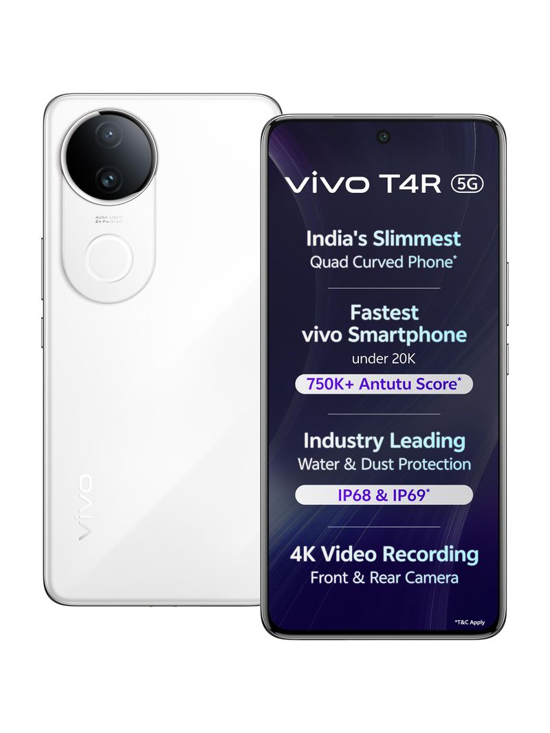 vivo T4R 5G (Arctic White, 128 GB) (8 GB RAM) - Image 1