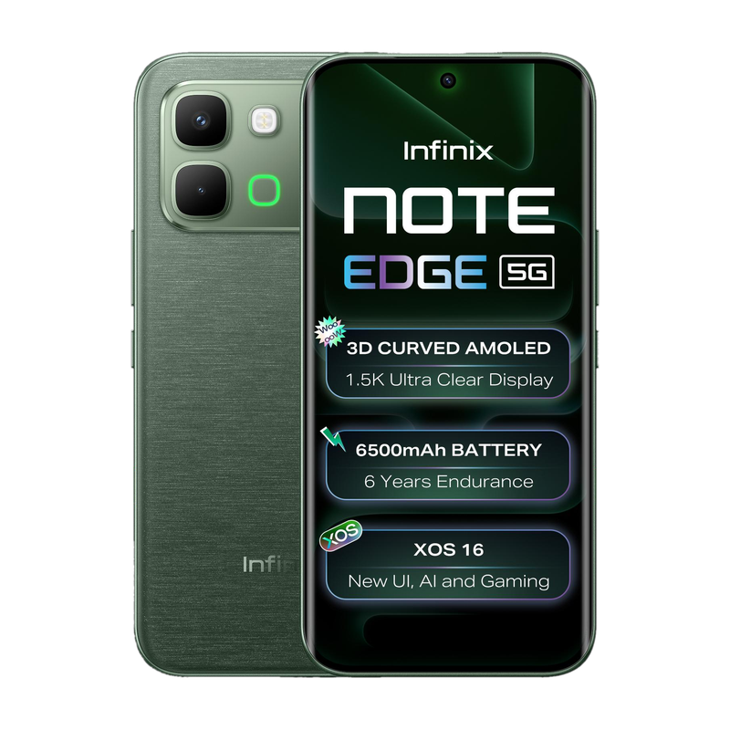 Infinix Note edge (Silk Green, 128 GB) 8 GB RAM