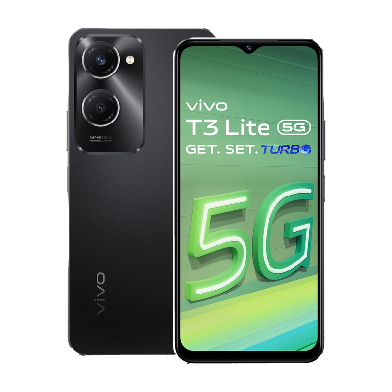 vivo T3 Lite 5G (Majestic Black, 128 GB) 6 GB RAM