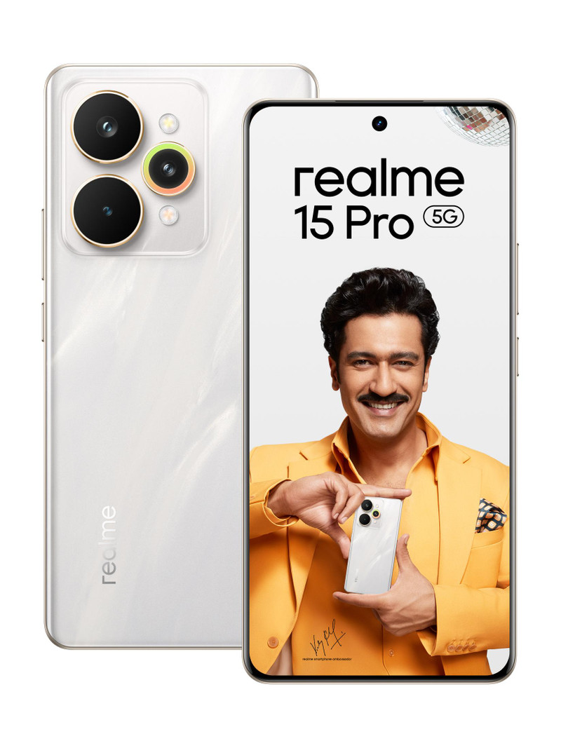 realme 15 Pro 5G (Flowing Silver, 512 GB) 12 GB RAM