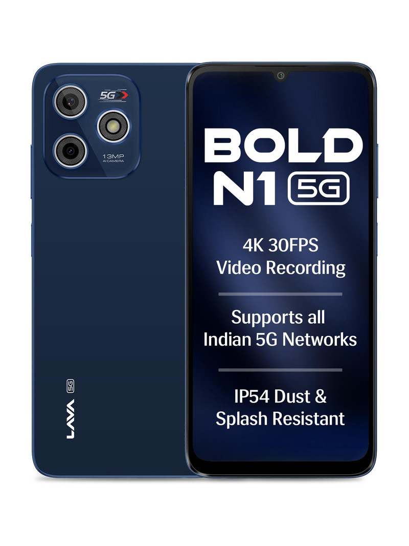 LAVA Bold N1 5G (Royal Blue, 64 GB) 4 GB RAM