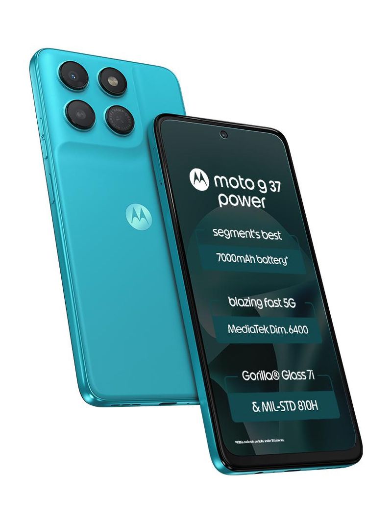 Motorola G37 Power 64GB 4GB RAM Pantone Capri - Image 2