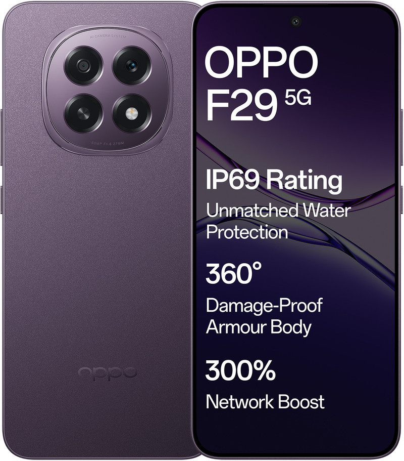 price history - OPPO F29 5G (Solid Purple, 128 GB) (8 GB RAM)