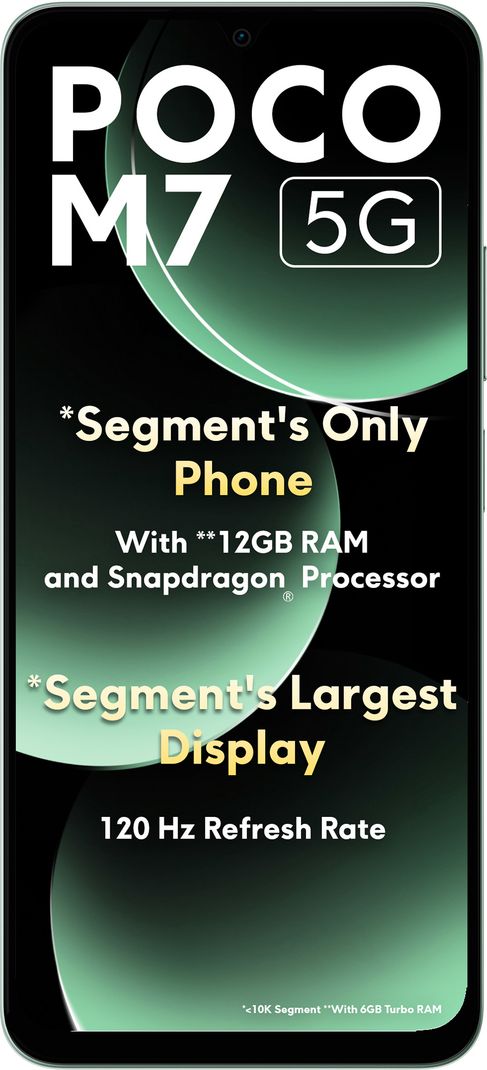 POCO M7 5G 128GB 8GB RAM Mint Green - Image 3