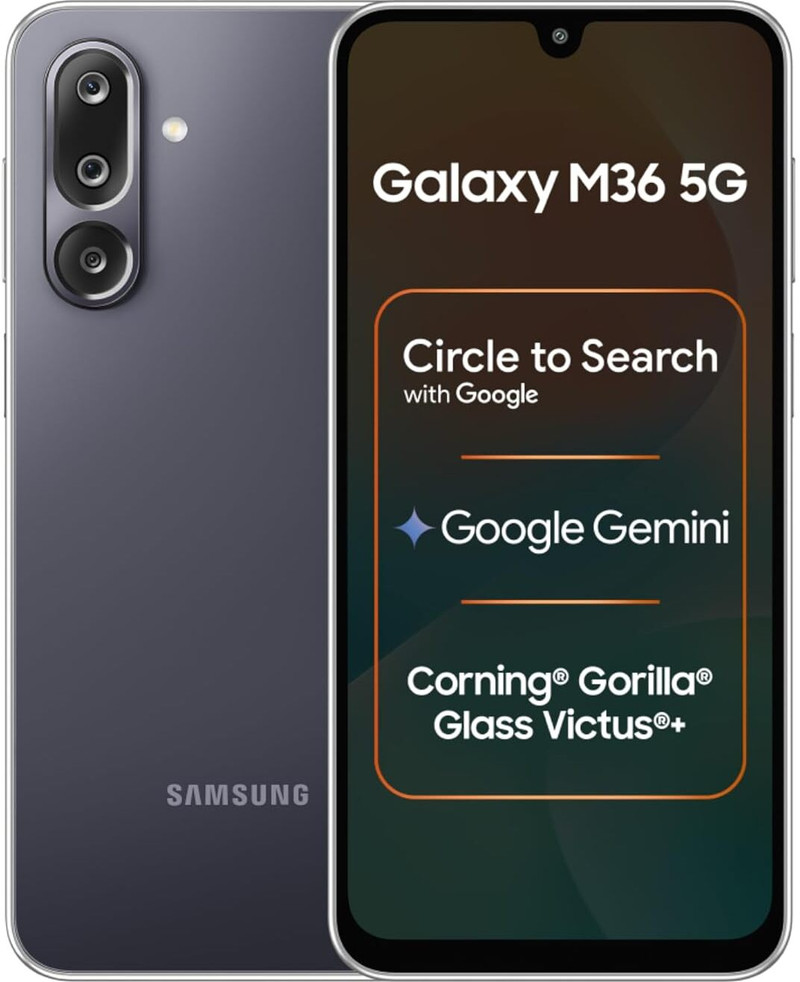 Samsung M36 5g (velvet Black / Black, 128 Gb, 5000 Mah)