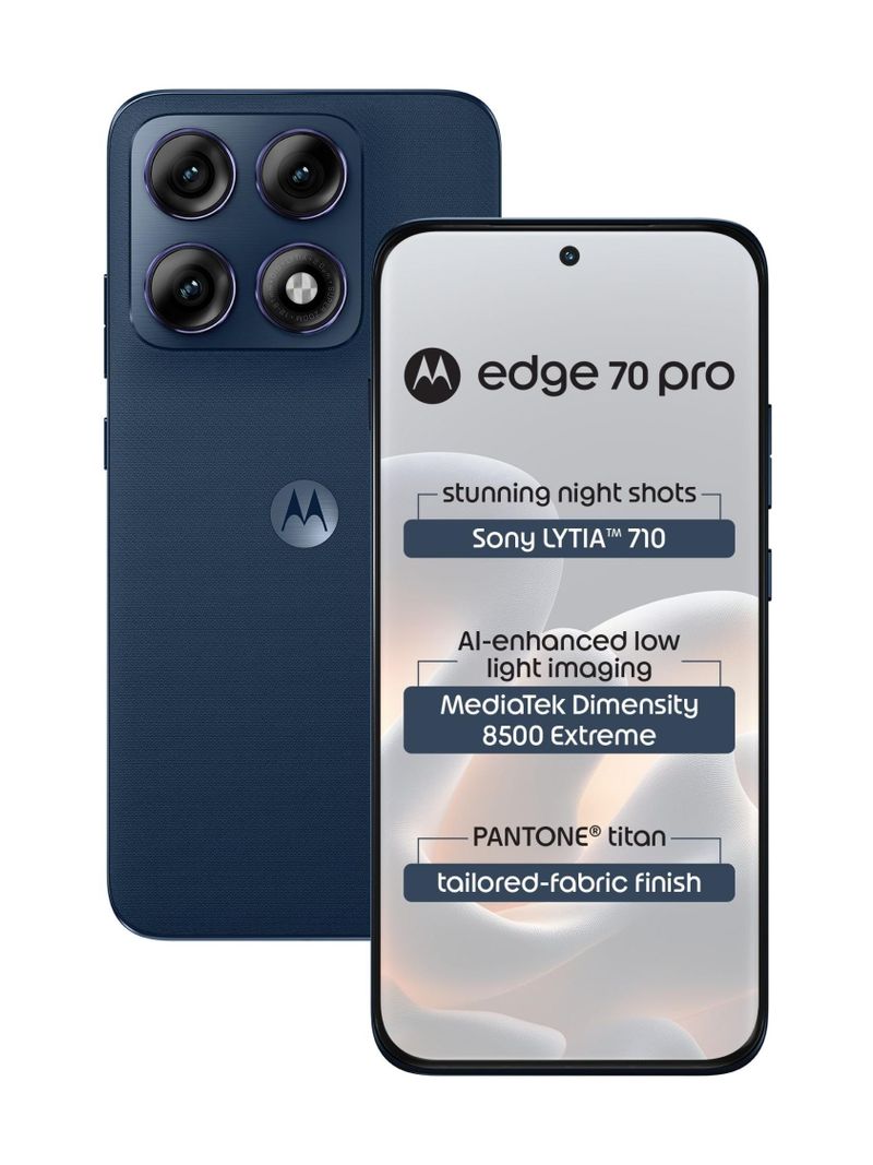 Motorola Edge 70 Pro Blue 256GB - Image 2