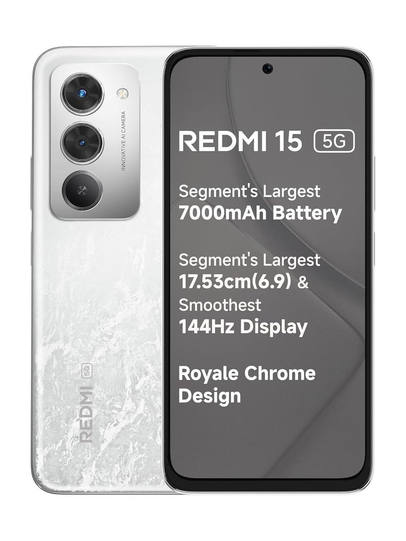 REDMI 15 5G (Forest White, 128 GB) (6 GB RAM)