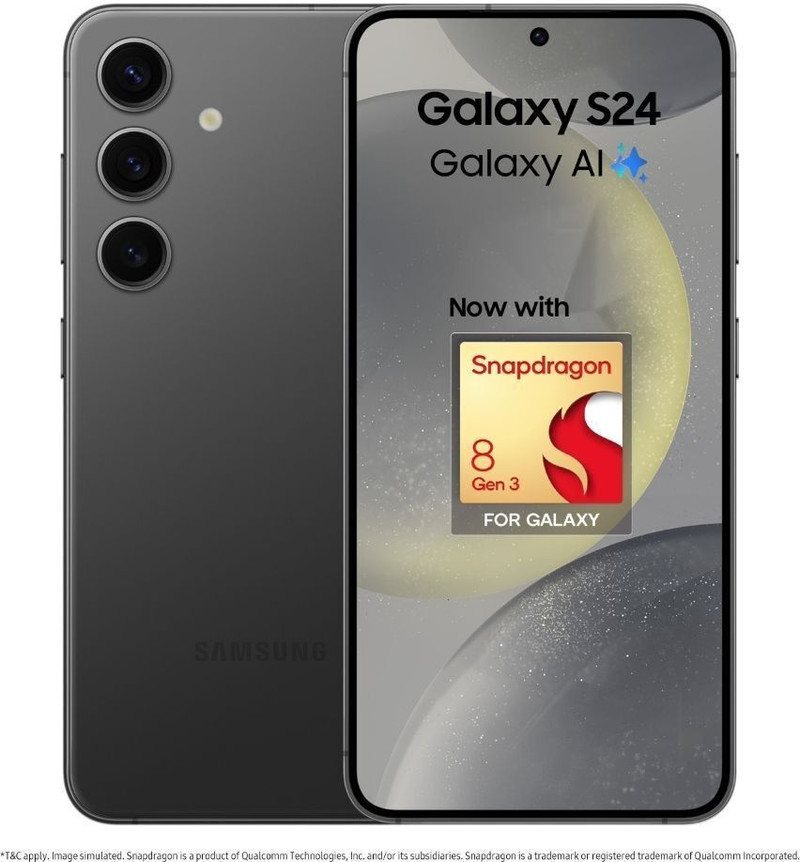 Samsung Galaxy S24 5G Snapdragon (Onyx Black, 128 GB) (8 GB RAM)