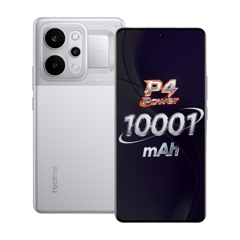 Realme P4 Power 5g (transsilver, 128 Gb, 10001 Mah)
