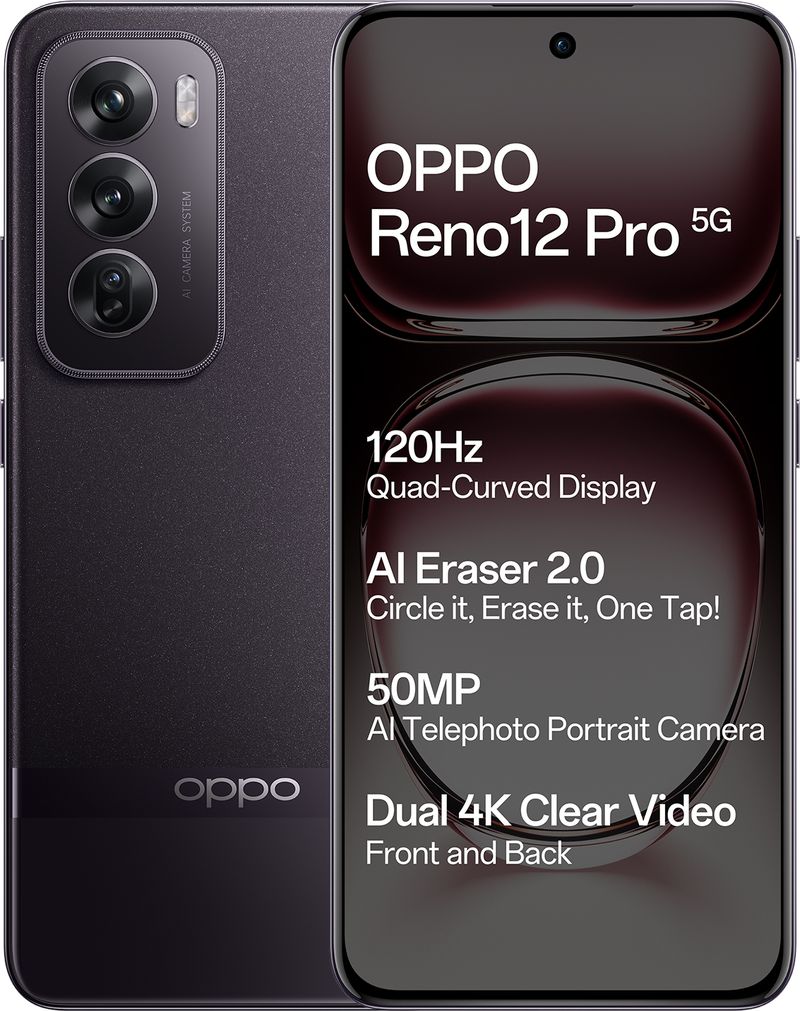 OPPO Reno 12 Pro 5G (Space Brown, 256 GB, 12 GB RAM) - Image 2