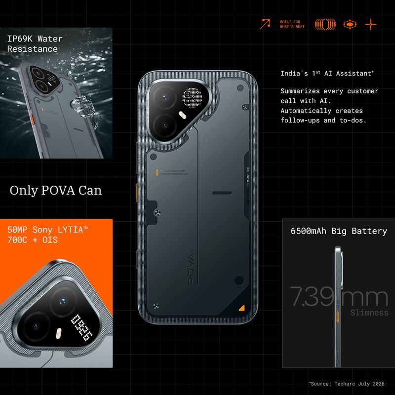 Tecno Pova 8 Pro 5G 256GB 8GB RAM - Image 6