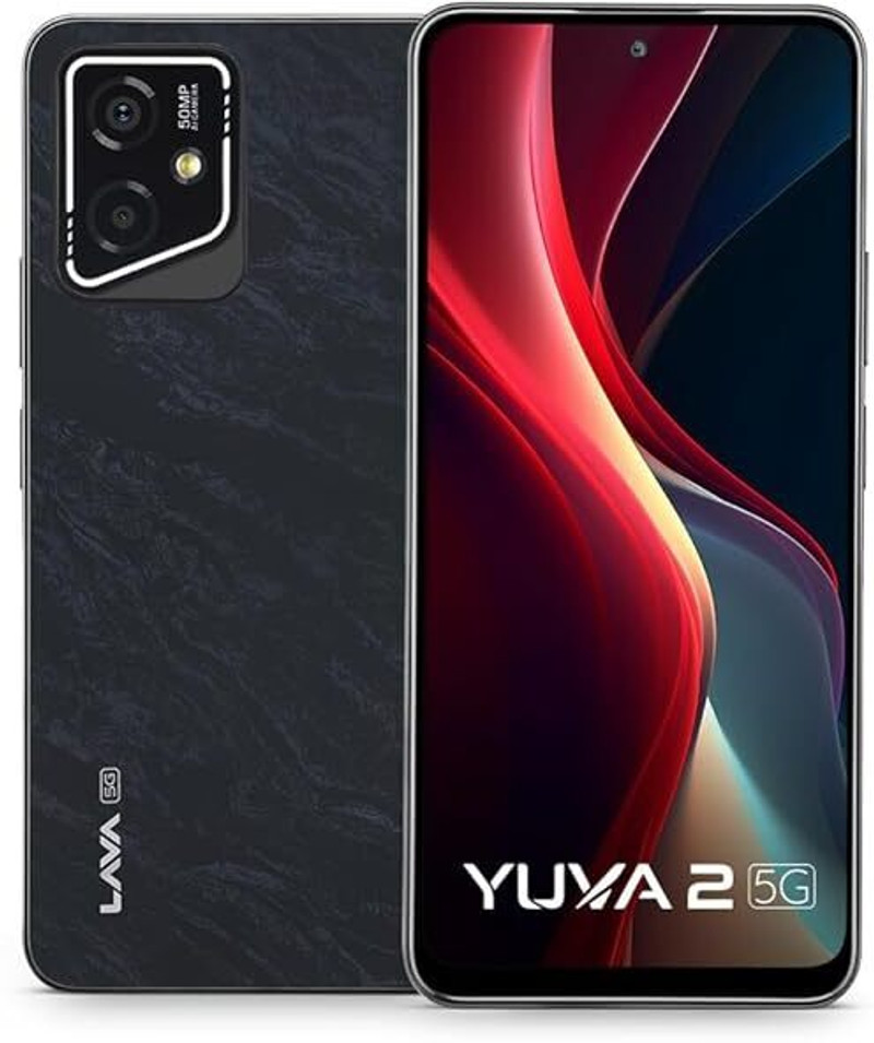 LAVA Yuva 2 5G (Marble Black, 128 GB) 4 GB RAM