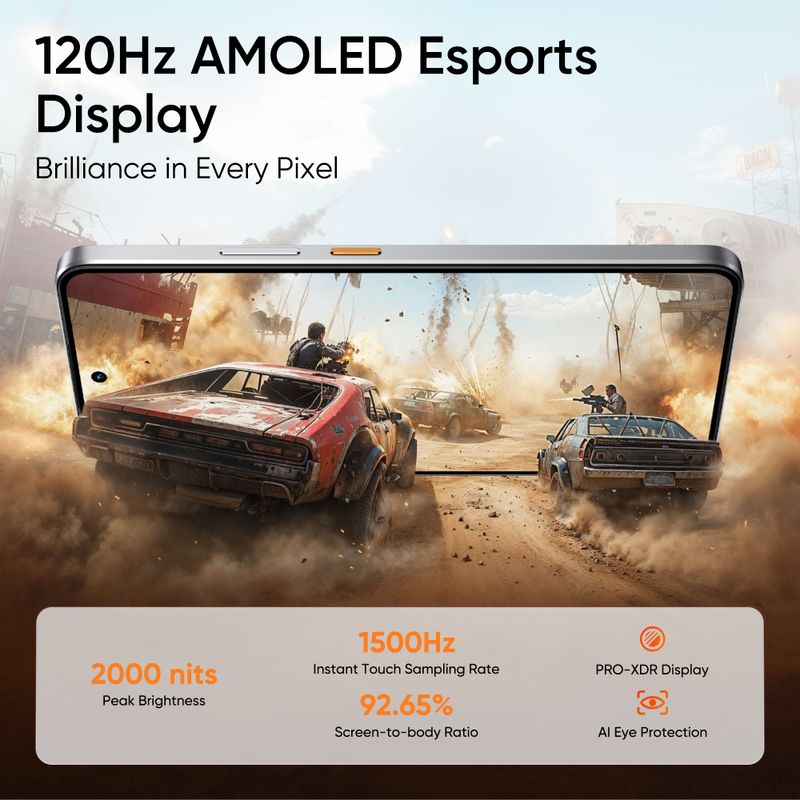realme P3 5G 128GB 8GB RAM Space Silver - Image 5