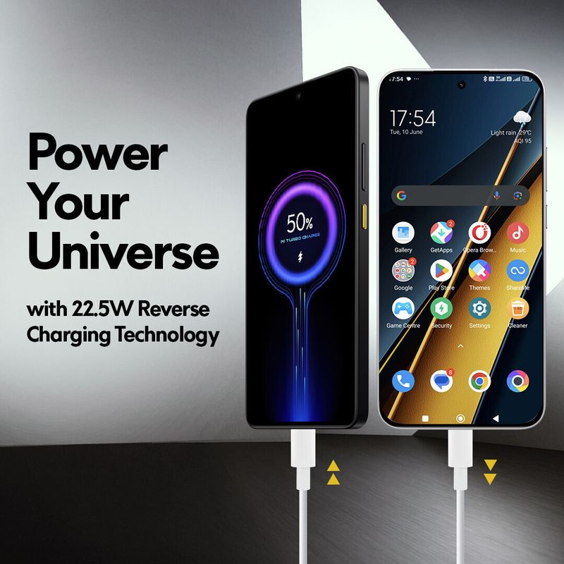 POCO F7 5G 256GB 12GB RAM Phantom Black - Image 5