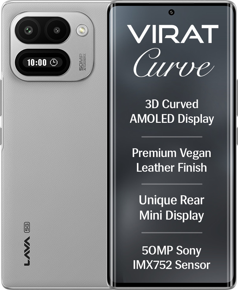 LAVA Virat Curve 5G (Makrana Ivory, 128 GB) 6 GB RAM
