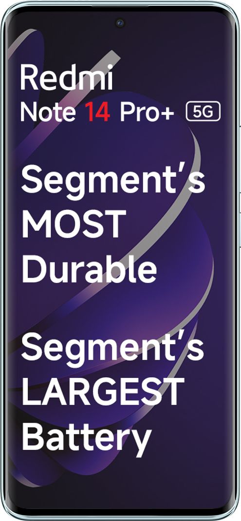 Redmi Note 14 Pro+ 5G 128GB 8GB RAM Spectre Blue - Image 3
