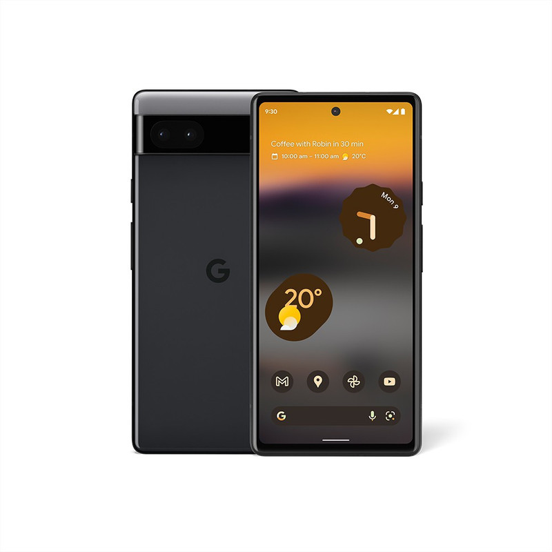 Google Pixel 6a (Charcoal, 128 GB) (6 GB RAM)
