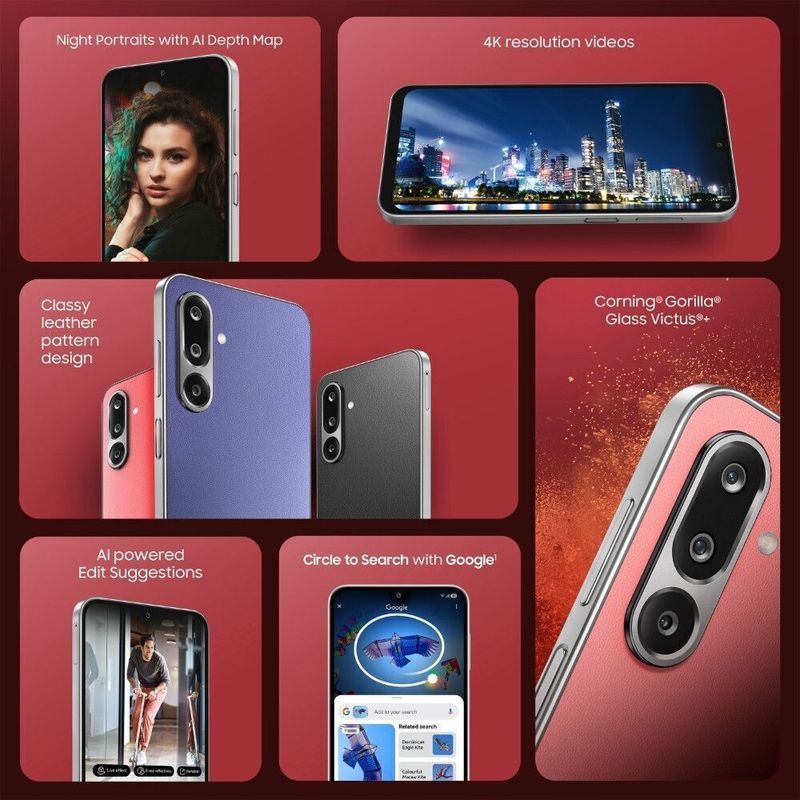 Samsung Galaxy F36 5G 128GB Red - Image 3