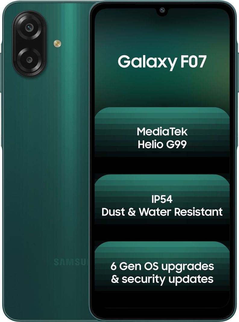 Samsung Galaxy F07 64GB 4GB RAM Green - Image 2