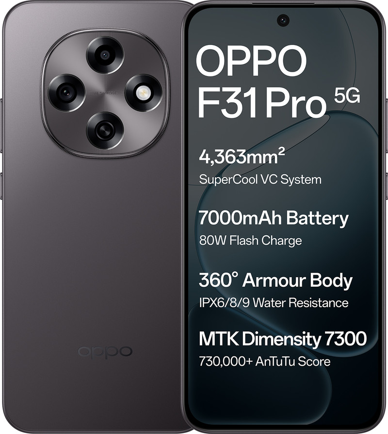 OPPO F31 Pro 5G (Space Grey, 128 GB) (8 GB RAM)