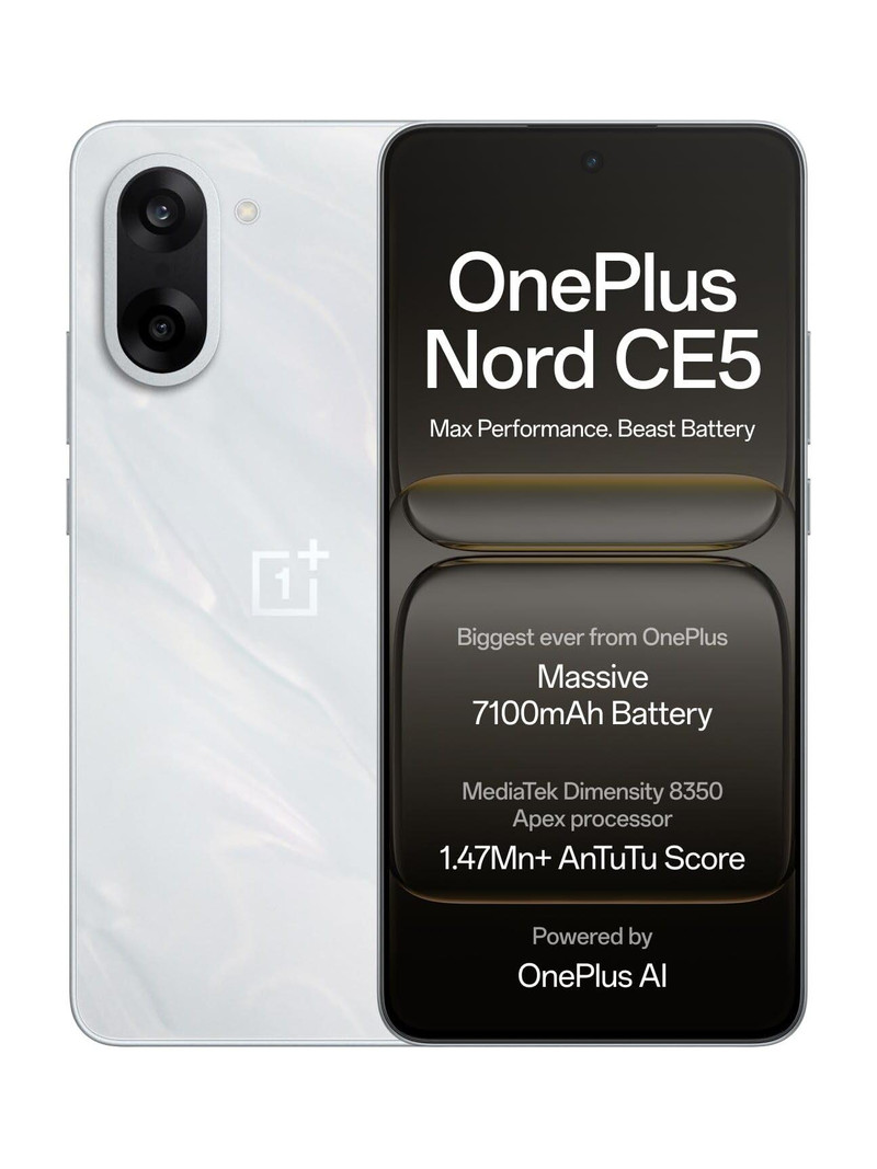 OnePlus Nord CE5 5G (Marble Mist, 128 GB) 8 GB RAM