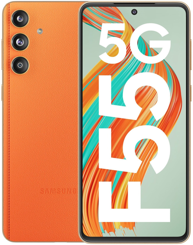 samsung galaxy f55 5g apricot crush 128 gb