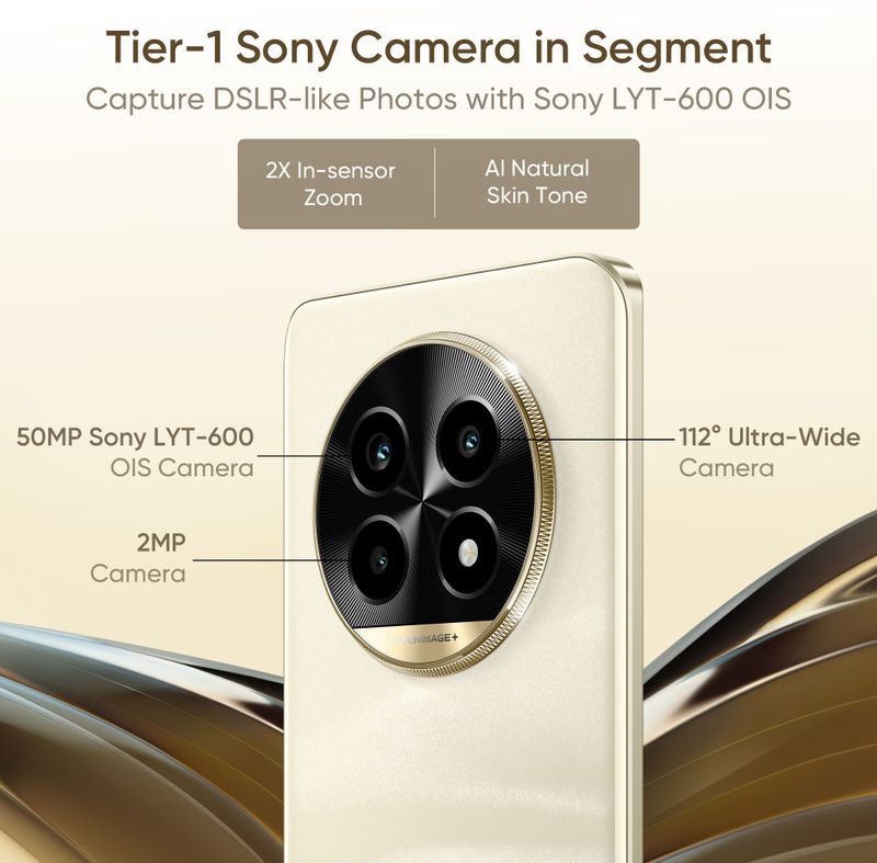 realme 13 Pro 5G 512GB Monet Gold - Image 5