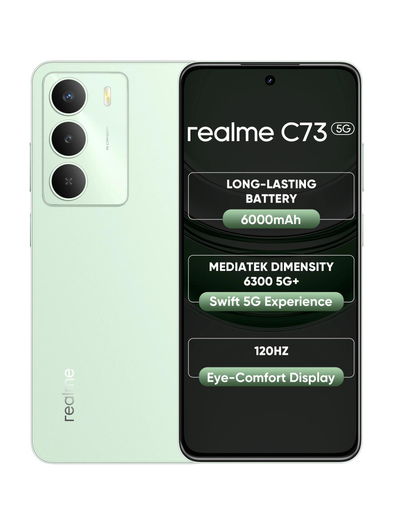 realme C73 5G (Jade Green, 64 GB) 4 GB RAM