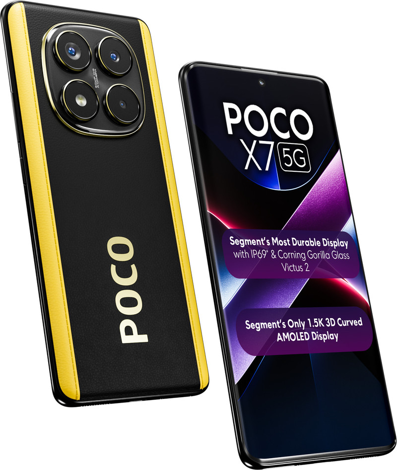POCO X7 5G (Yellow, 256 GB) 8 GB RAM