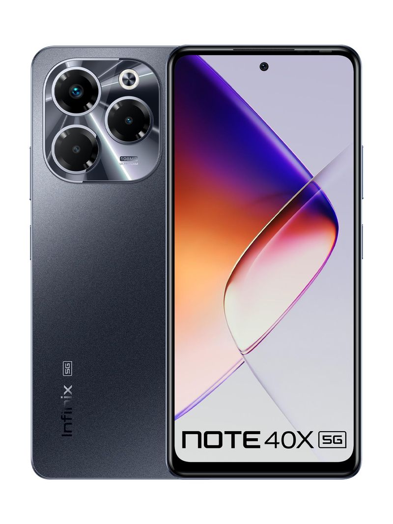 Infinix Note 40X 5G 256GB 12GB RAM Starlit Black - Image 1