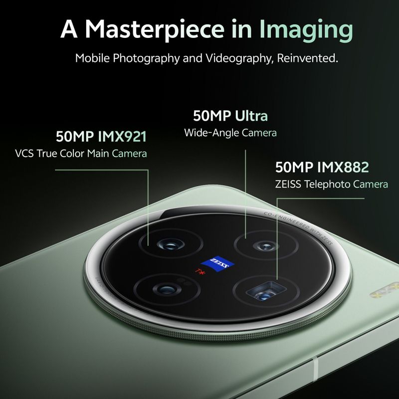 vivo X200 5G (Cosmos Black, 256 GB, 12 GB RAM) - Image 3