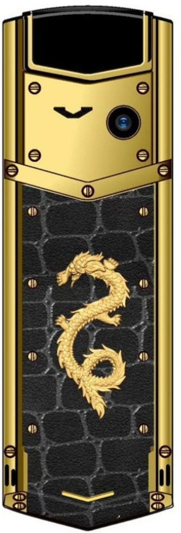 TOUCH 18 Bold V1 Signature Gold Dragon Luxury Mobile Sim Keypad - Image 3