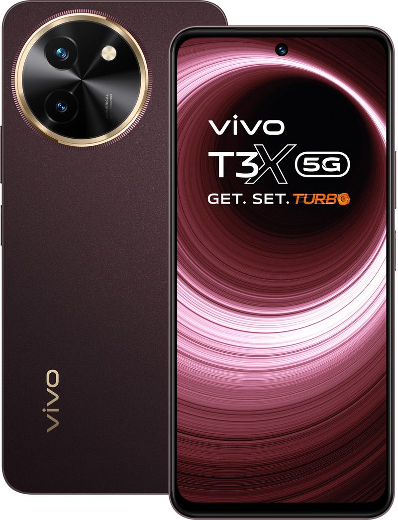vivo T3x 5G 128GB 6GB RAM Crimson Bliss - Image 1