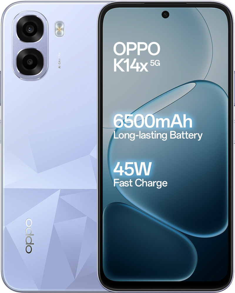 oppo k14x 5g icy blue 128 gb