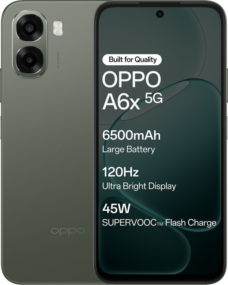 price history - OPPO A6x 5G (Olive Green, 128 GB) (4 GB RAM)