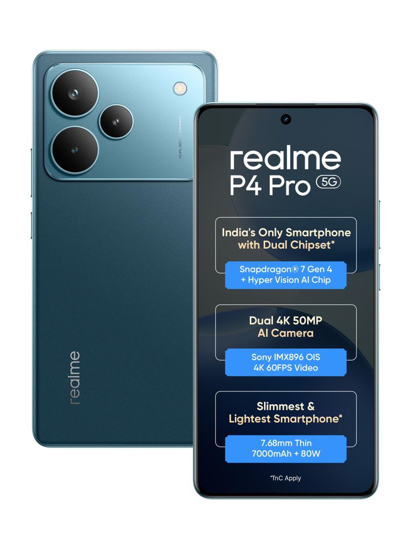 realme P4 Pro 5G (Midnight Ivy, 256 GB, 8 GB RAM) - Image 1