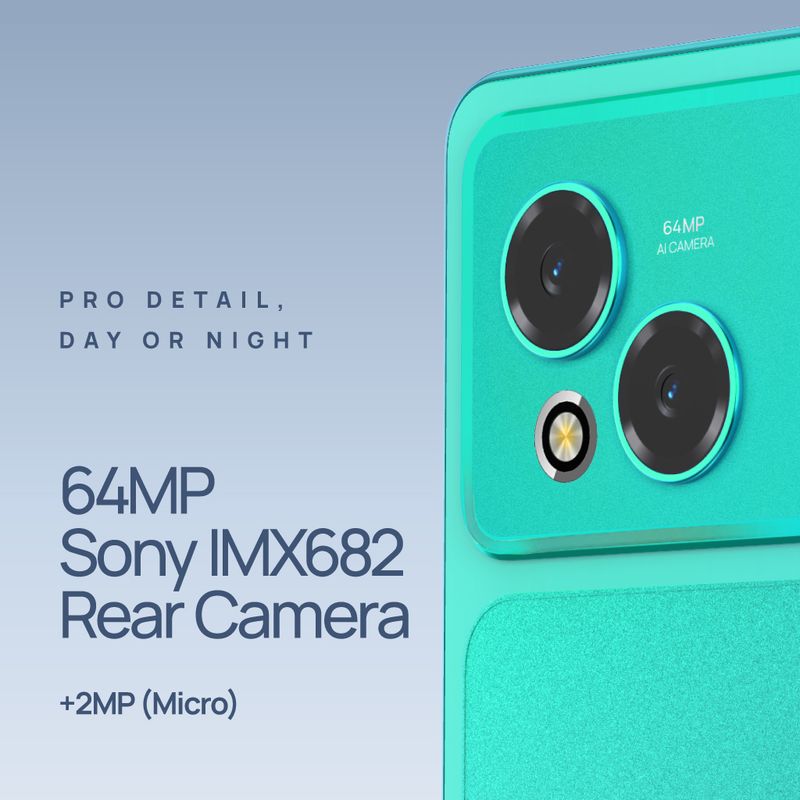 HMD Vibe2 Pro 5G 128GB 6GB RAM Aqua Green - Image 5